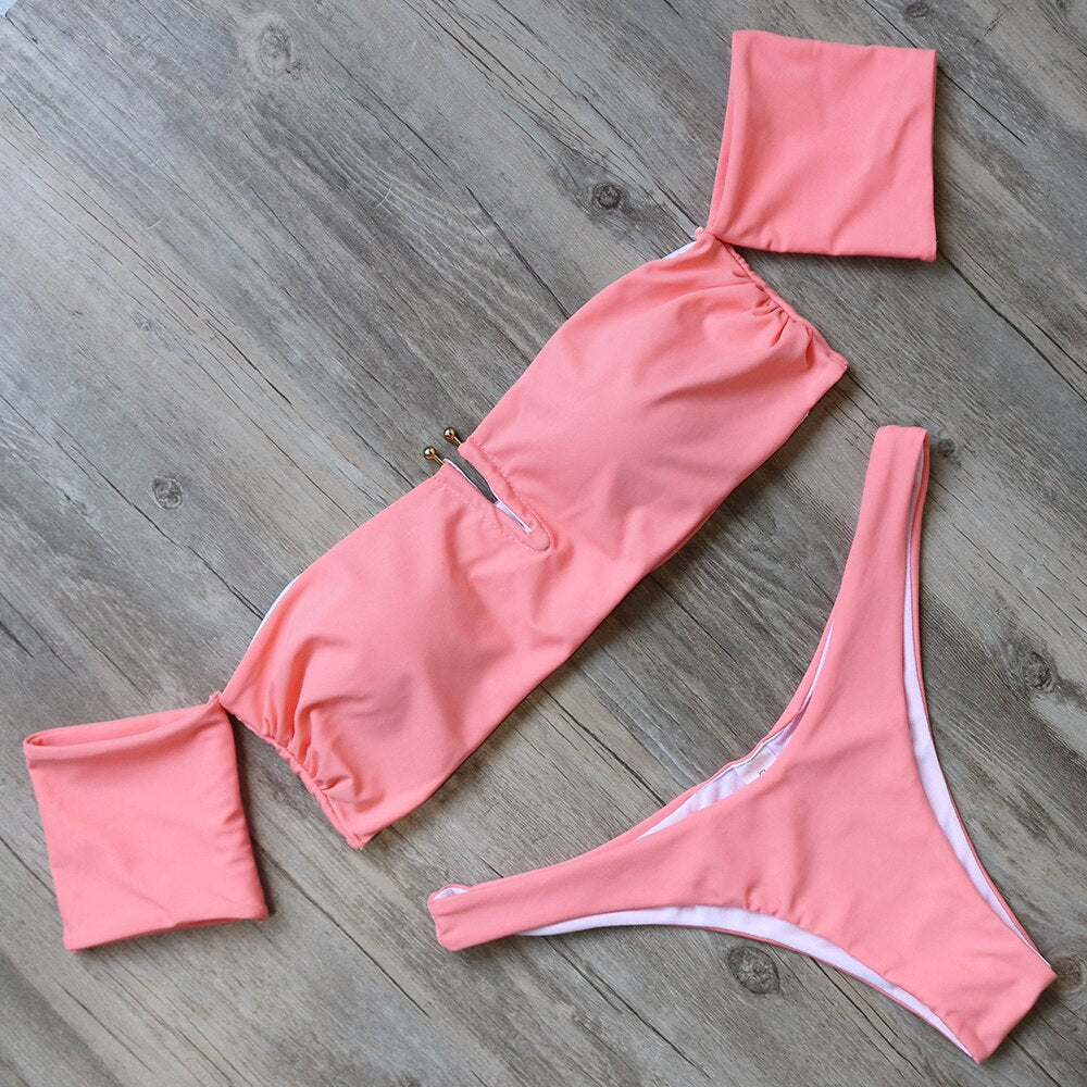 Newest Pink Bikini Set
