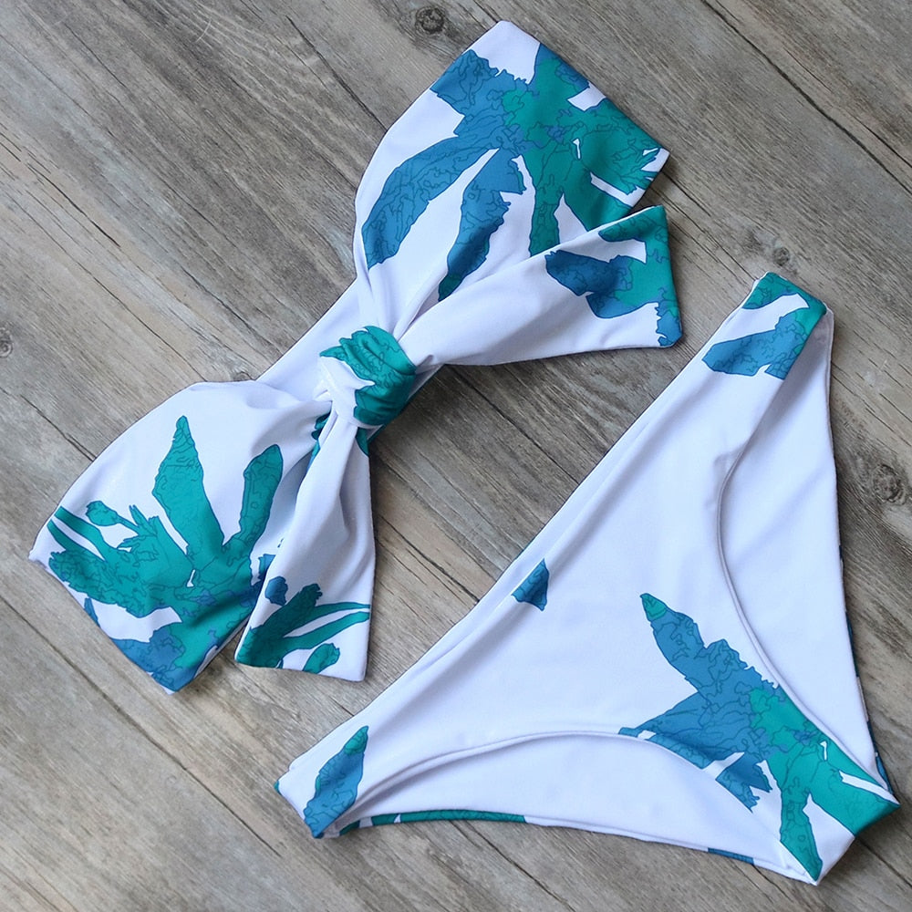 Tropical Style Bikini Set